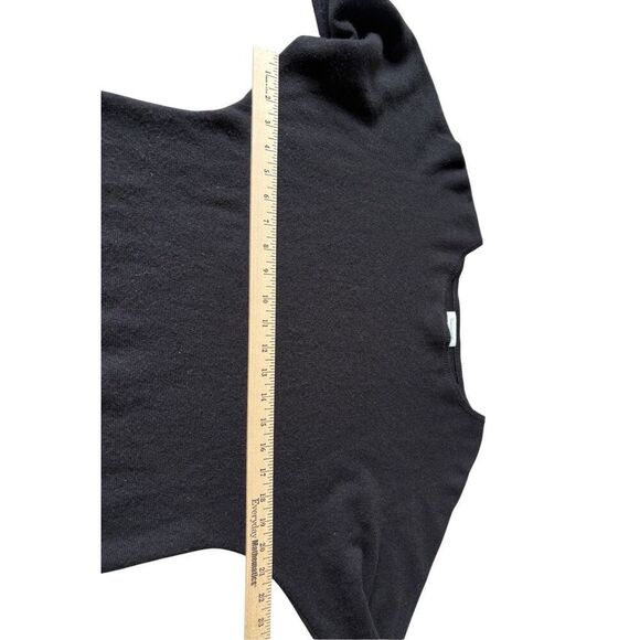 Garnet Hill Cashmere Boat Neck Sweater size XS Black - Picture 5 of 7